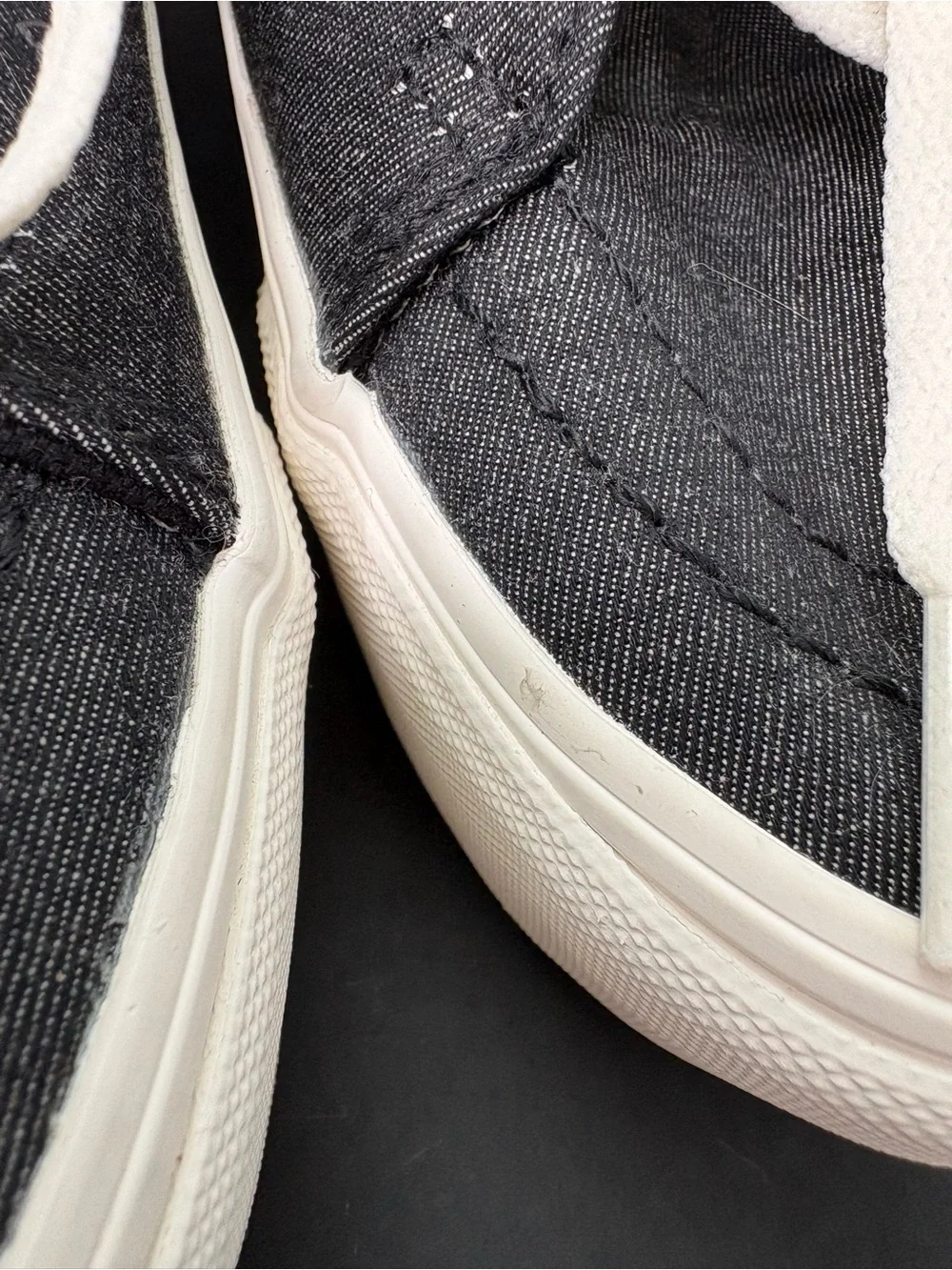 Vans Sk8-Hi Stacked Platform Plaid High Top Sneakers